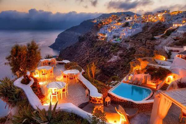 Санторини — самый романтичный греческий остров - Santorini - the most romantic Greek island